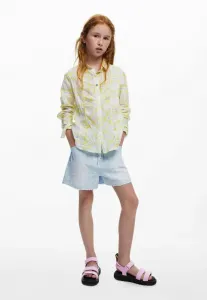 Джинсовые шорты в стиле дальнобойщика Desigual, White