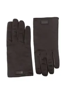 Кожаные перчатки Bally, коричневый