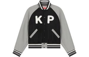 Бомбер Kenzo Varsity Logo, черный / серый