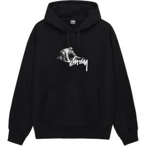 Свитшот Worker Stussy, серый