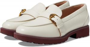 Женские лоферы Cole Haan Giana с пряжкой, слоновая кость