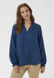 Блуза Bon'A Parte Blouse, Dress Blues Melange/Mottled Dark Blue