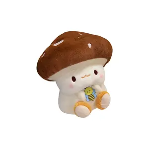 Плюшевая кукла Cute Bee Mushroom Dolls высотой 30 см Bitter purchase
