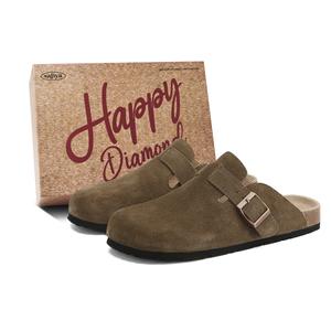 Тапочки с закрытым носком унисекс SAFIYA, оливковый зеленый