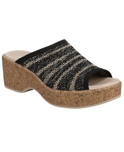 Женские сандалии Very Ready Slide LifeStride, Black/Sand Castle