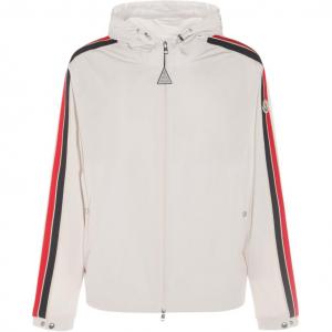 Moncler Застегивающаяся на молнию толстовка с капюшоном, White