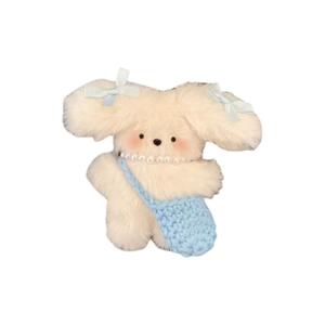 Princess lovers Очаровательный синий бабочка щенок кукла плюшевый кулон 10см высота