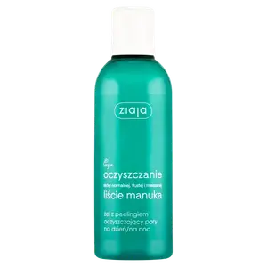 Дневной и ночной пилинг-гель для лица для очищения пор, 200 мл Ziaja Liście manuka