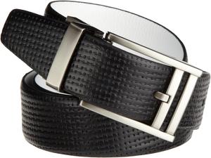 Ремень Nike для мужчин с двусторонней текстурой Basket, Black/White