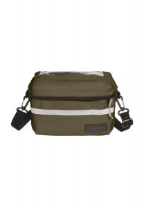 Сумка на велосипедный руль, ремень через плечо EASTPAK, цвет Tarp Army