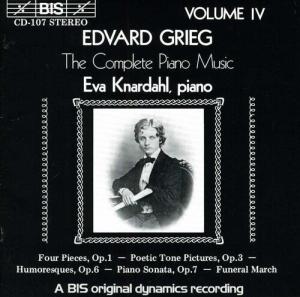 CD диск Grieg / Knardahl: 4 Pieces Opus 1 / Poetic Tone Pieces