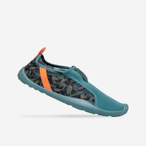 Туфли для воды на резинке для взрослых - Aquashoes 120 Awake Leaf оранжевый Subea