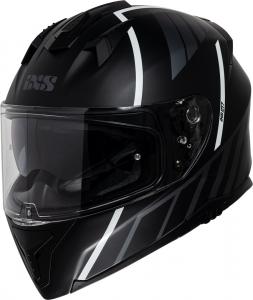 Шлем IXS ixs217 2.0, Black Matt/White