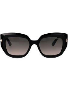 Солнцезащитные очки в квадратной оправе TOM FORD Eyewear, черный