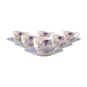 Чашки для эспрессо Villeroy & Boch, 12x6,1x12 см, многоцветный