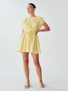 Платье Willa CHAR TUCKED DRESS, желтый