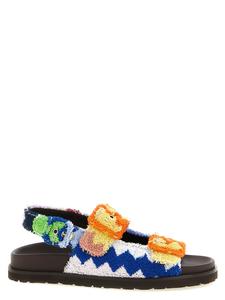 Сандалии «Mia» Missoni, мультиколор