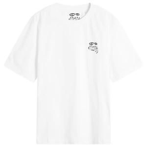 Настоящая футболка Karma8A, белый & черный