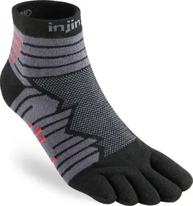 Ультра беговые мини носки Injinji, Onyx