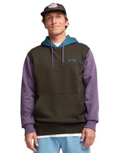 BILLABONG Толстовка 'Arch Block Po' в темно-коричневом цвете