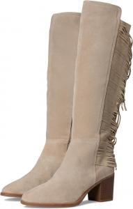 Ботинки Lucky Brand Women's Boswell Fringe Boots, Dune Grey/Dune Grey