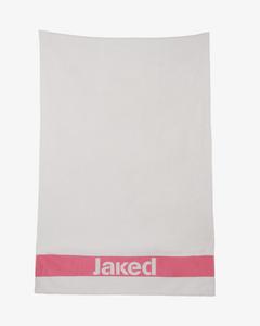 JAKED Серое хлопковое полотенце для фитнеса для мужчин и женщин