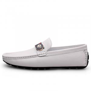 Лоферы Gommino унисекс BAGE, White