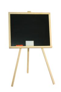 Школьная доска для детей с мелом и губкой. Bączek