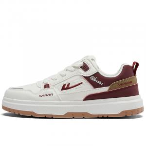 Износостойкие и легкие низкие скейтбордские туфли для мужчин WARRIOR, бежевый