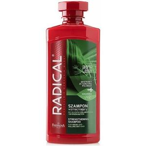 Радикальный укрепляющий шампунь для слабых и выпадающих волос 400мл, Farmona