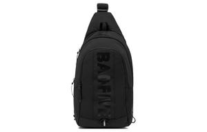 LINING Полиэстеровый наплечный кроссбоди через плечо унисекс черный, Black