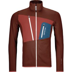 Флисовая куртка "сетка" Ortovox, оранжевый