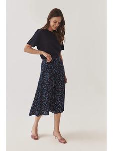 Юбка до колена TATUUM, темно-синий