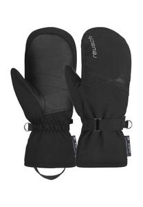 Водонепроницаемые дышащие варежки с застежкой для женщин reusch, цвет Black Silve