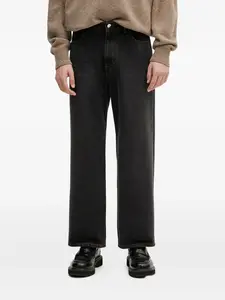 Хлопковые джинсы Ader Error, черный