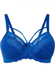 Бюстгальтер-минимайзер на косточках из переработанного полиамида Bpc Selection, синий