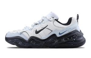 Nike Техническая Hera устойчивые к истиранию низкие кеды унисекс Black White Blue