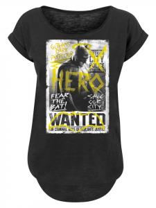 Футболка DC Comics Batman vs Superman Wanted черного цвета F4NT4STIC