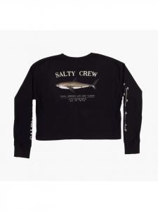 Футболка Salty Crew, цвет bruce long sleeve crop black
