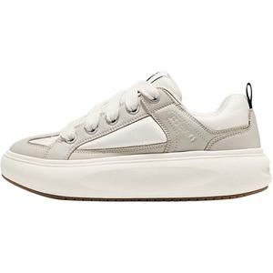 Skechers Износостойкие низкие кроссовки для скейтбординга, мужские, белые