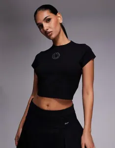 Черные футболки Hugo Blue Dome