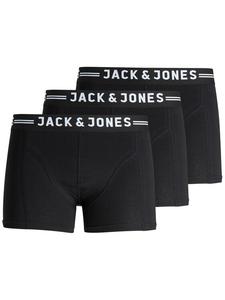 Комплект из 3 боксеров Jack&Jones, черный