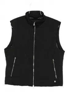 Жилет на молнии спереди BOSS, черный