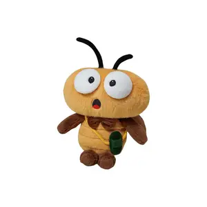 Причудливая плюшевая кукла в форме таракана big head с 3d эффектом, высота 21см Cute Chip