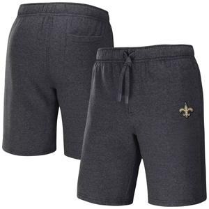 Мужская коллекция NFL x Darius Rucker от Fanatics Heather Charcoal шорты с логотипом New Orleans Saints