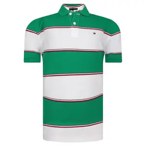 Рубашка поло свободного кроя Tommy Hilfiger, зеленый