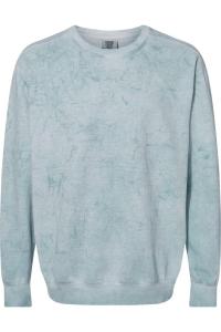 Толстовка Comfort Colors Colorblast с круглым вырезом, цвет ocean