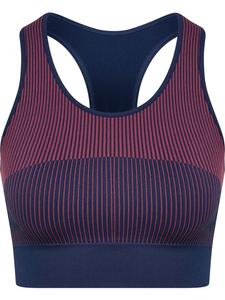 Hummel Спортивная футболка «Yoga Seamless W Crop Top» синего цвета