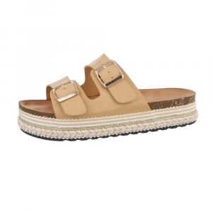 Мюли Ital Design Sandale & Sandalette, бежевый