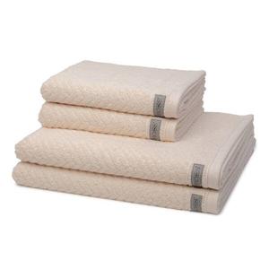 Smart Набор полотенец Ross (4 шт), 50x1x100 см, натуральный
